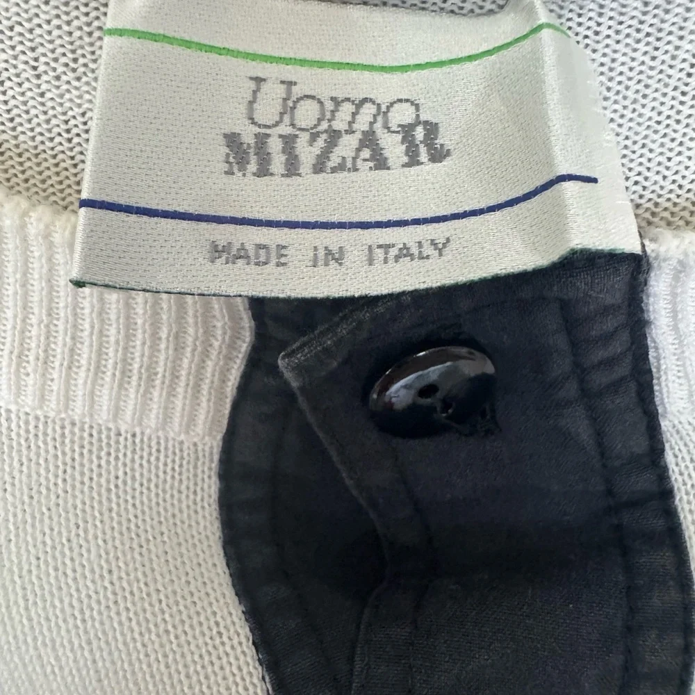 Uomo Mizar Sweater White Black